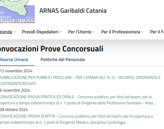 Azienda Ospedaliera di Rilievo Nazionale e di Alta Specializzazione "Garibaldi" - Catania